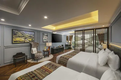 Family Room with Balcony — Sapa Horizon Hotel & Skybar